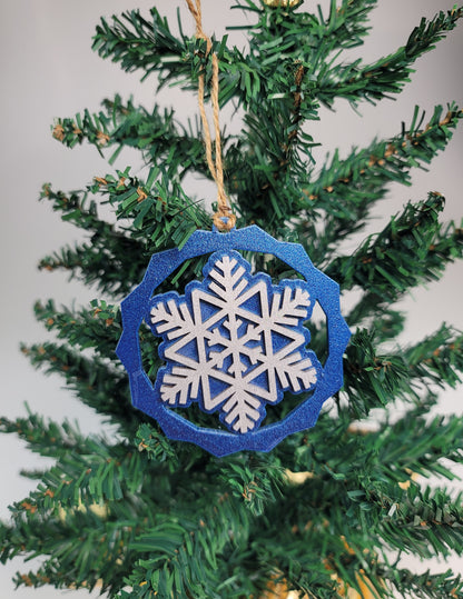 3D Snowflakes - Ornaments (TAT 3-5 BUS DAYS)