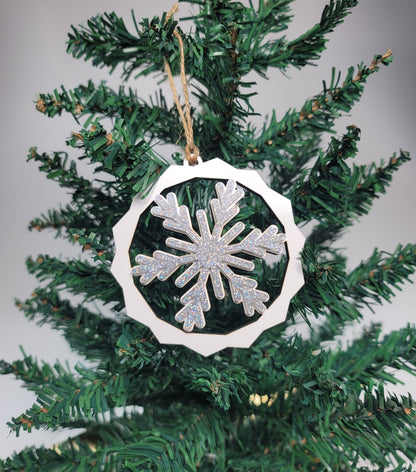 3D Snowflakes - Ornaments (TAT 3-5 BUS DAYS)