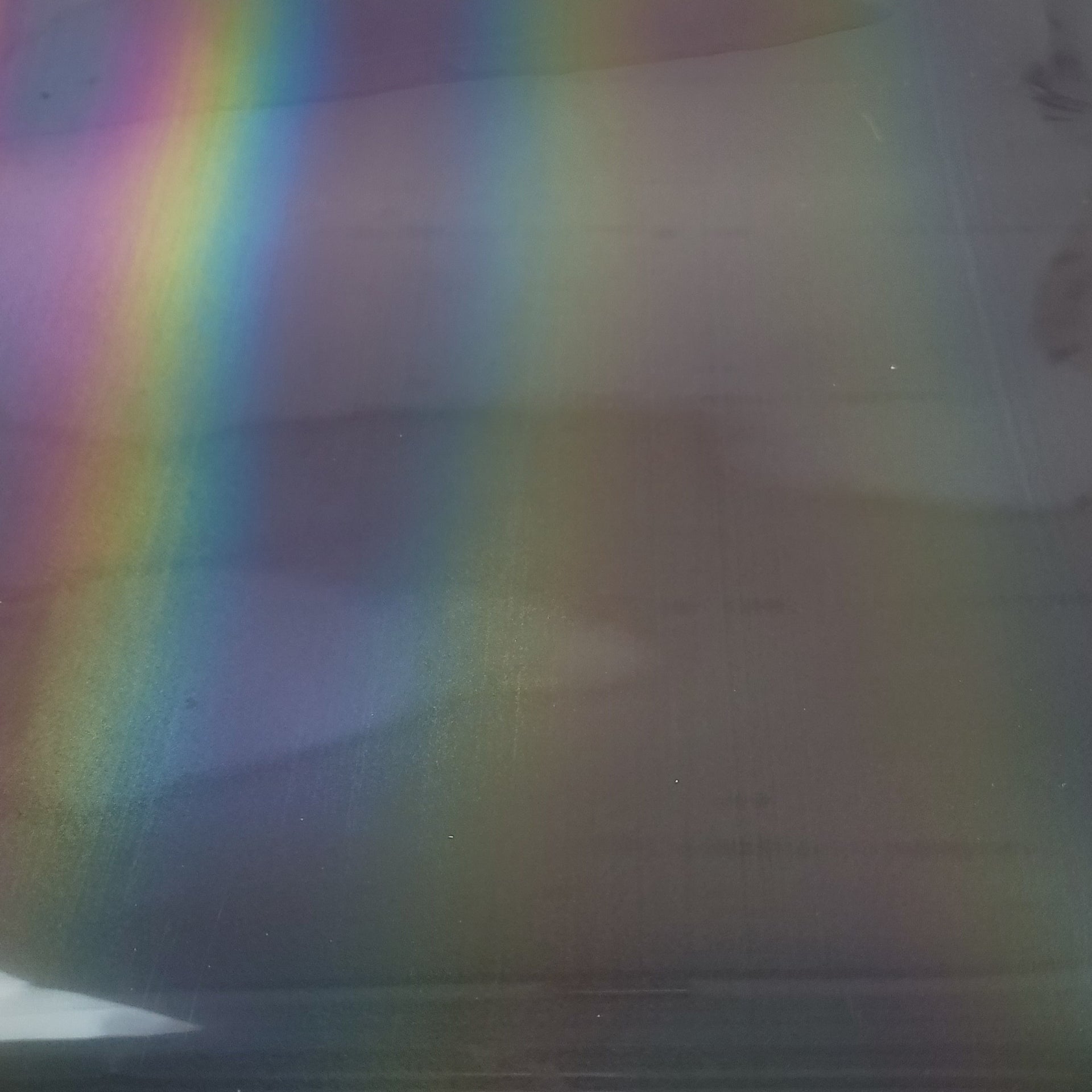 Rainbow Black - Glitter Flake HTV