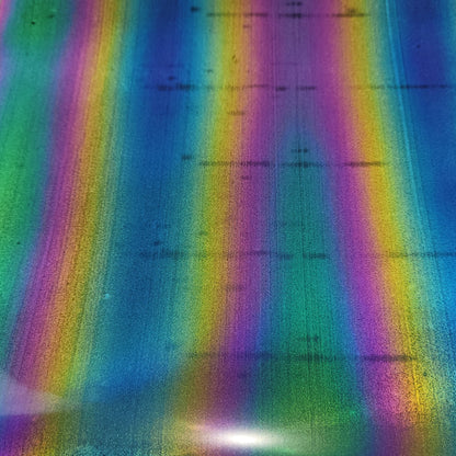 Rainbow Black - Reflective HTV