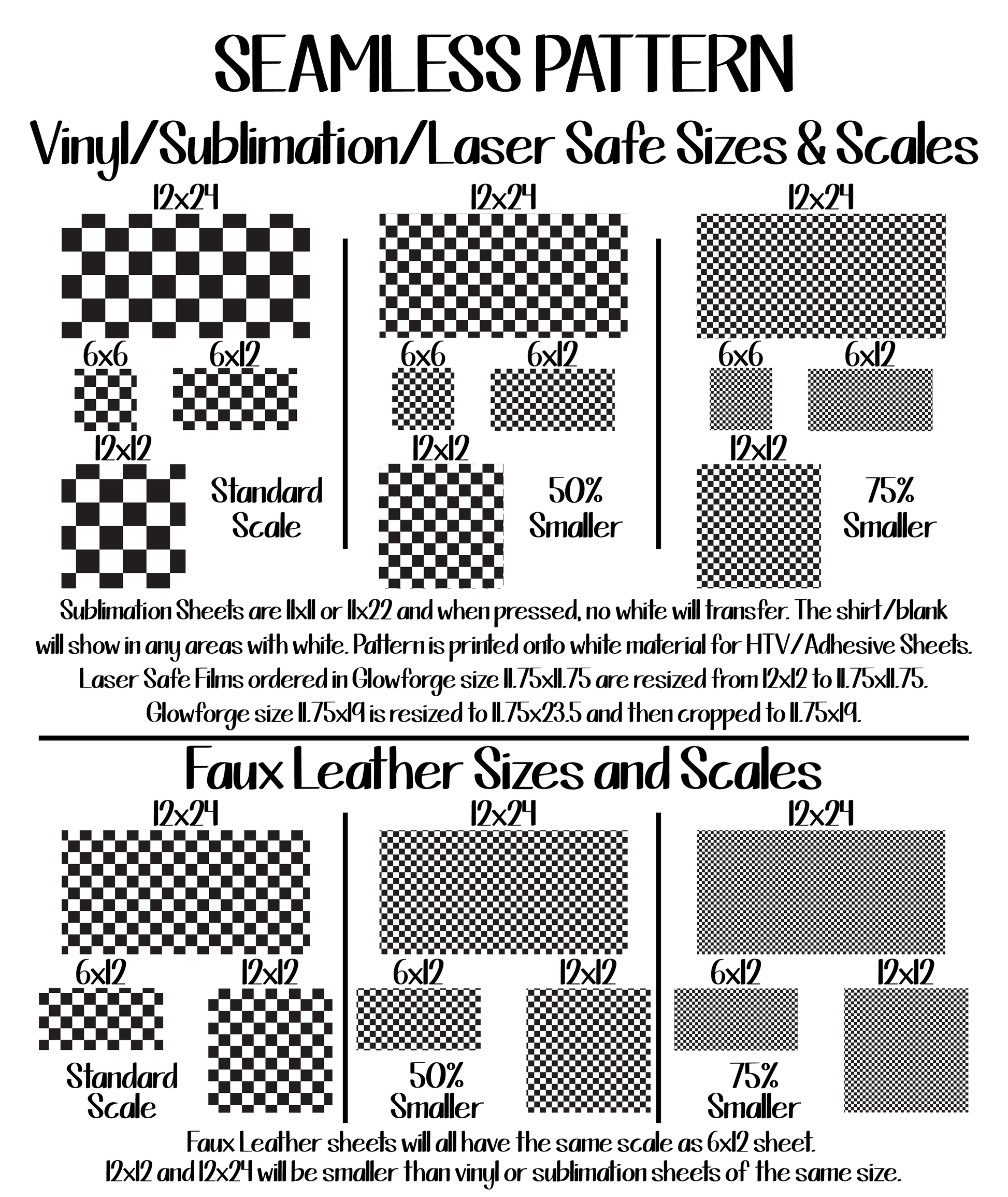 Strawberry Pattern ☆ Pattern Vinyl, Faux Leather