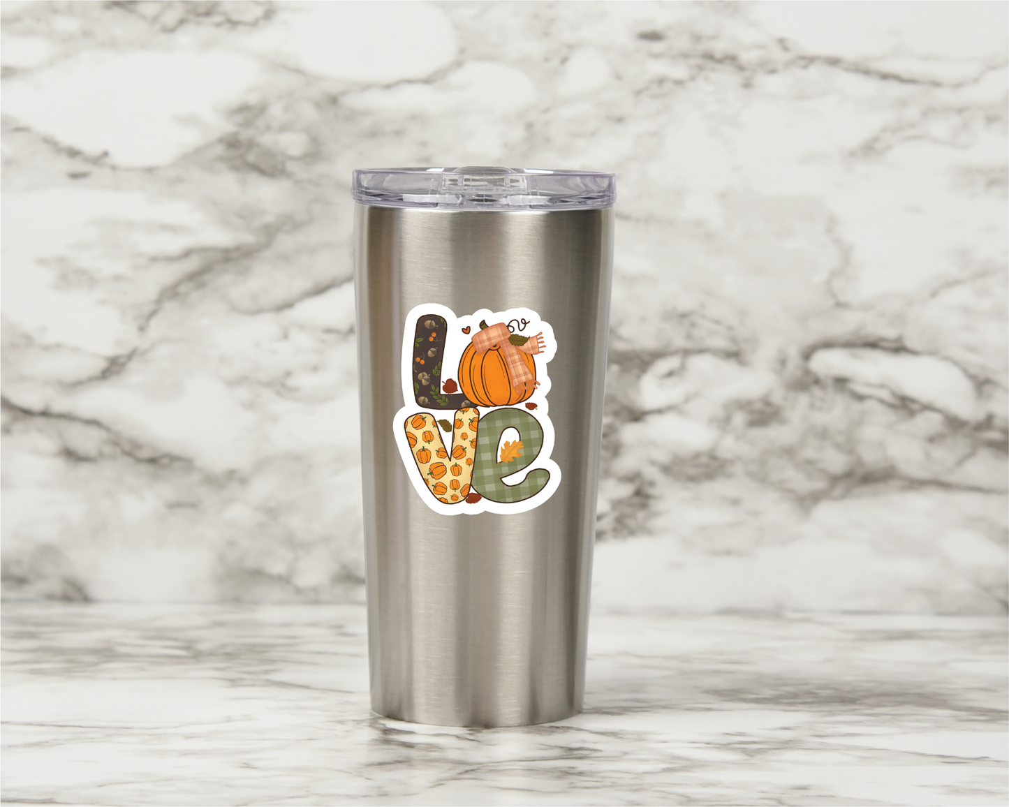 Fall And Autumn - Full Color Vinyl Stickers (SHIPS IN 3-7 BUS DAYS)