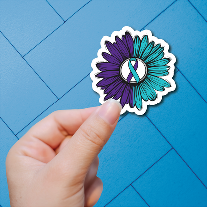 Suicide Awareness - Full Color Vinyl Stickers (SHIPS IN 3-7 BUS DAYS)