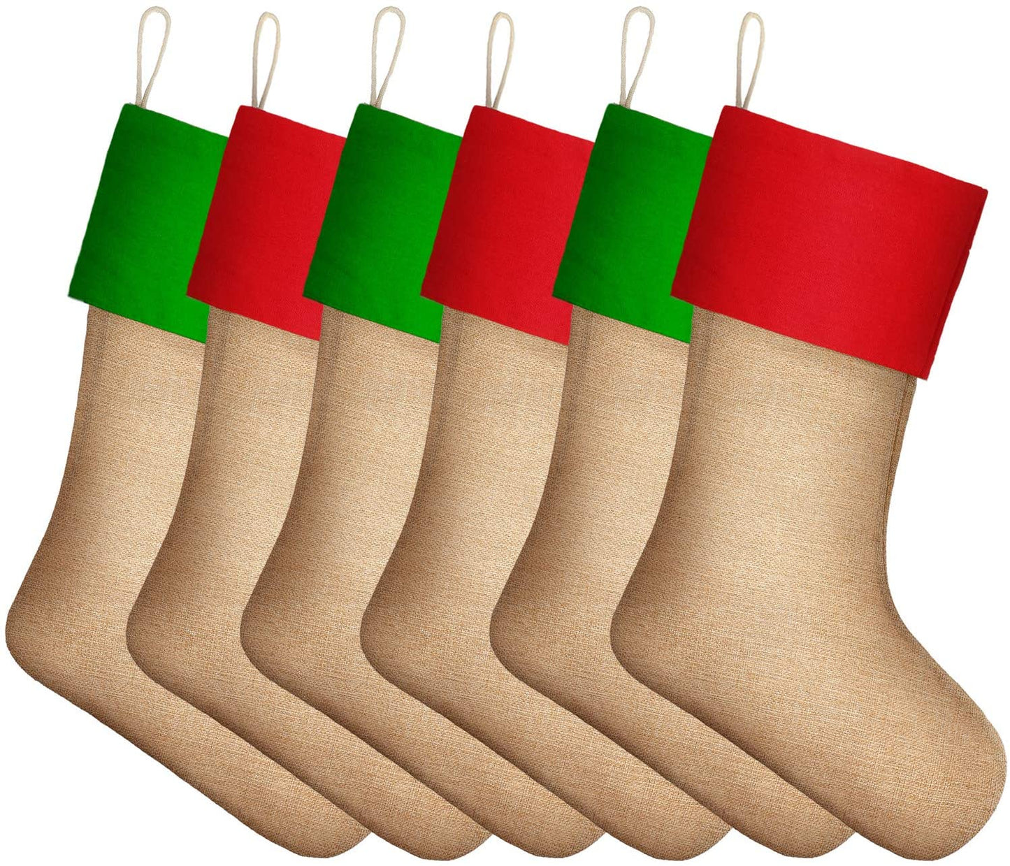 Blank Christmas Stockings