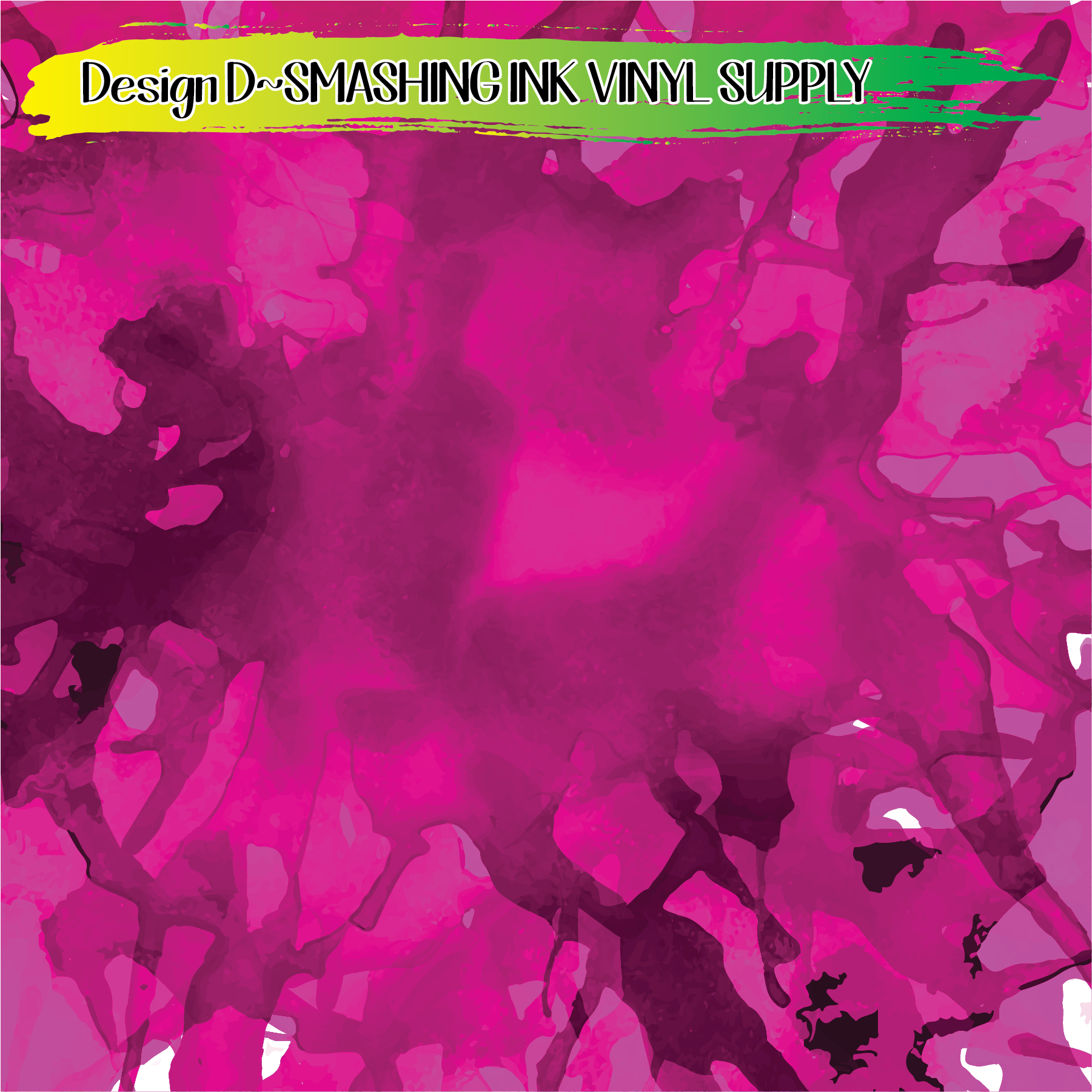 Abstract Pink Painted Printed HTV, Pattern Vinyl, Iron on Vinyl