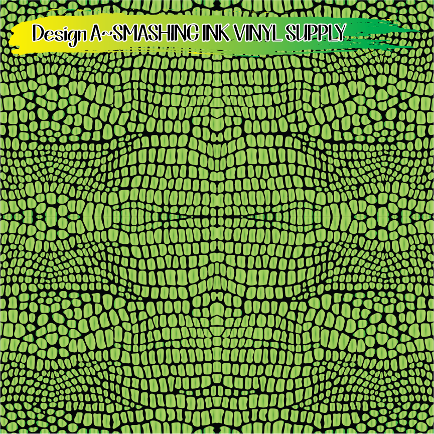 Alligator/Crocodile ☆ Pattern Vinyl, Faux Leather