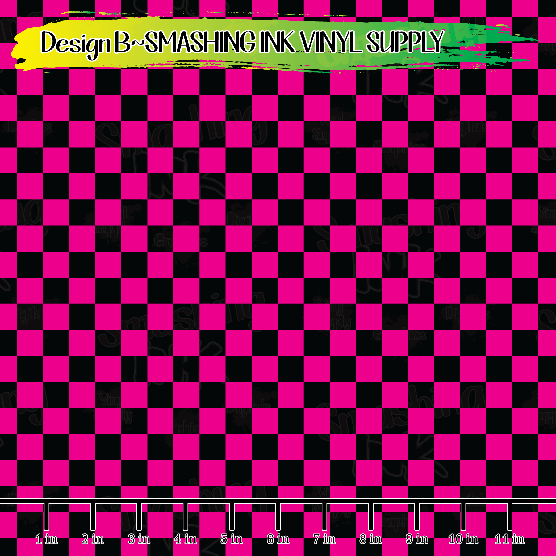 Pink and hot sale black checkerboard