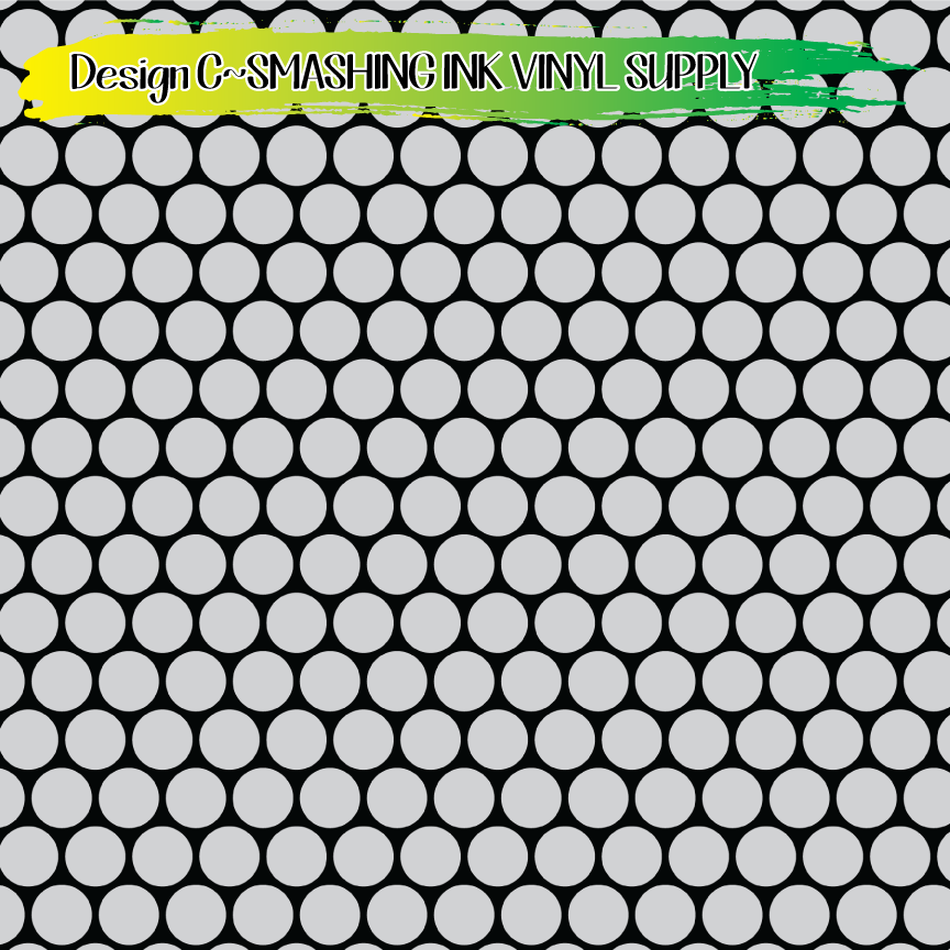 Black Silver Pattern ★ Laser Safe Adhesive Film (TAT 3 BUS DAYS)