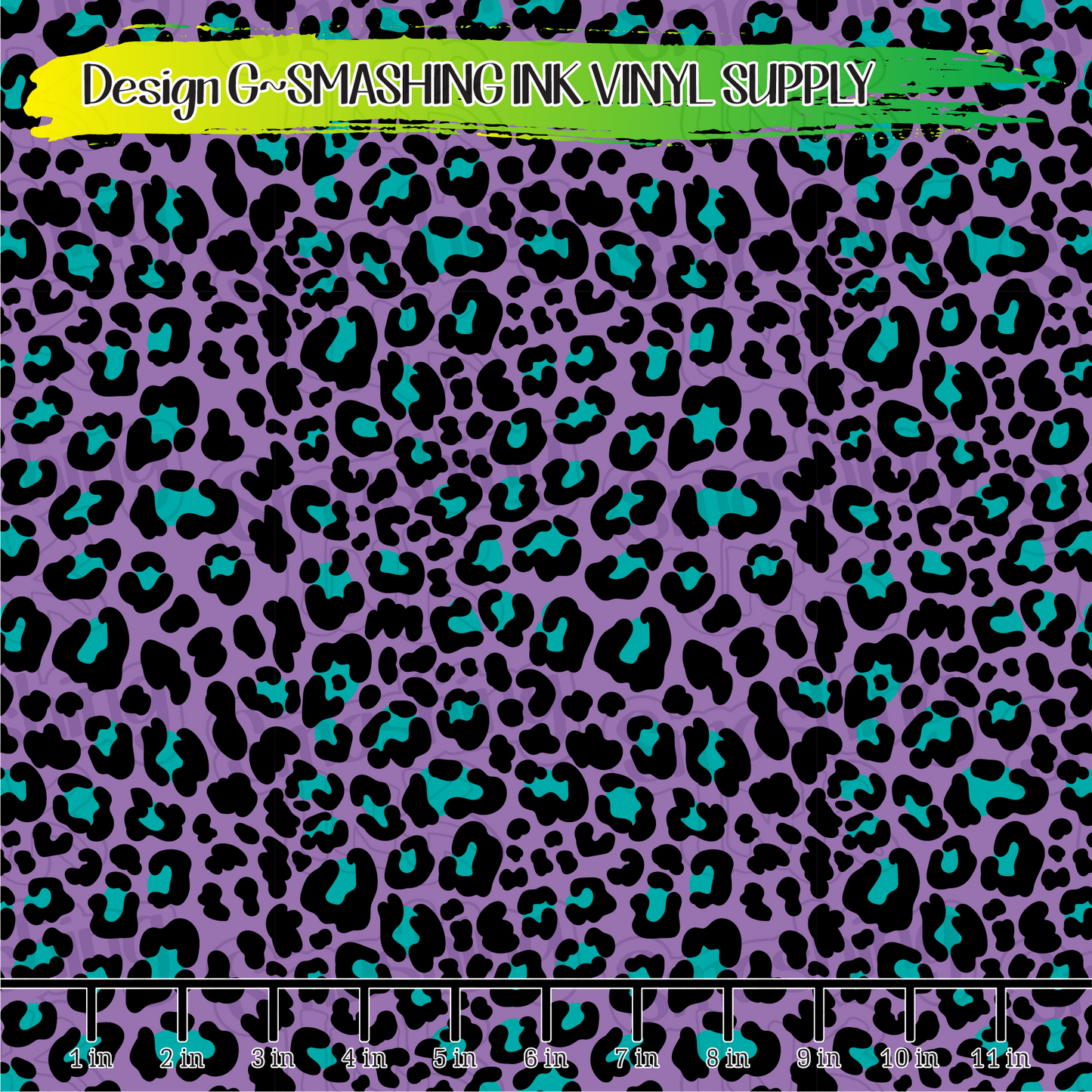 Colorful Cheetah ★ Pattern Vinyl | Faux Leather | Sublimation (TAT 3 BUS DAYS)