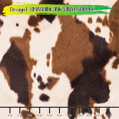 Brown Cowhide ★ Laser Safe Adhesive Film (TAT 3 BUS DAYS)