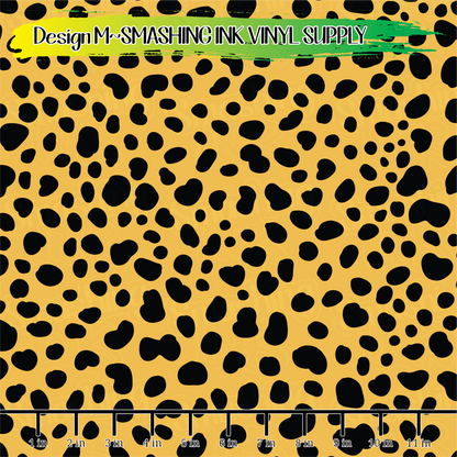 Cheetah Spots ★ Pattern Vinyl | Faux Leather | Sublimation (TAT 3 BUS DAYS)