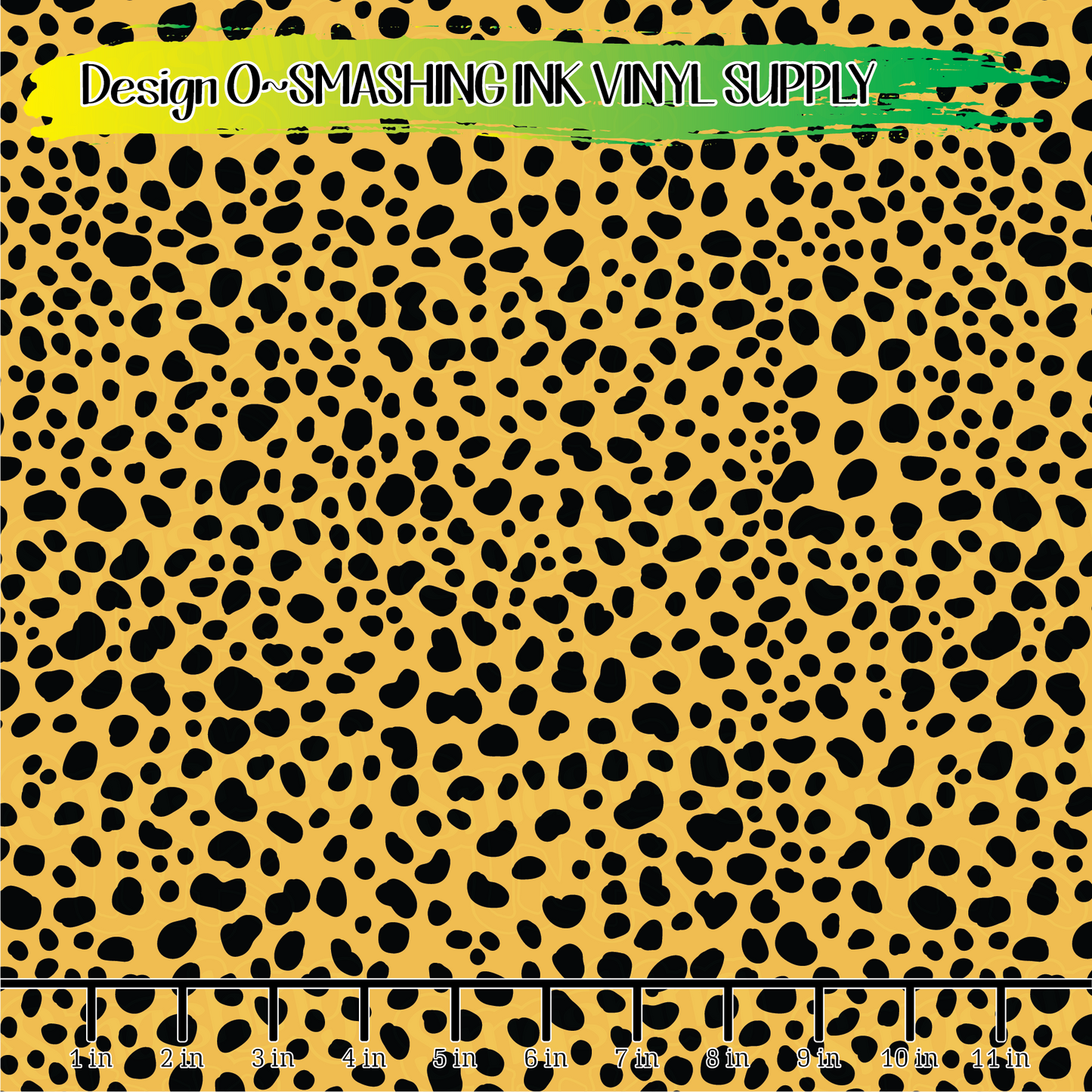 Cheetah Spots ★ Pattern Vinyl | Faux Leather | Sublimation (TAT 3 BUS DAYS)