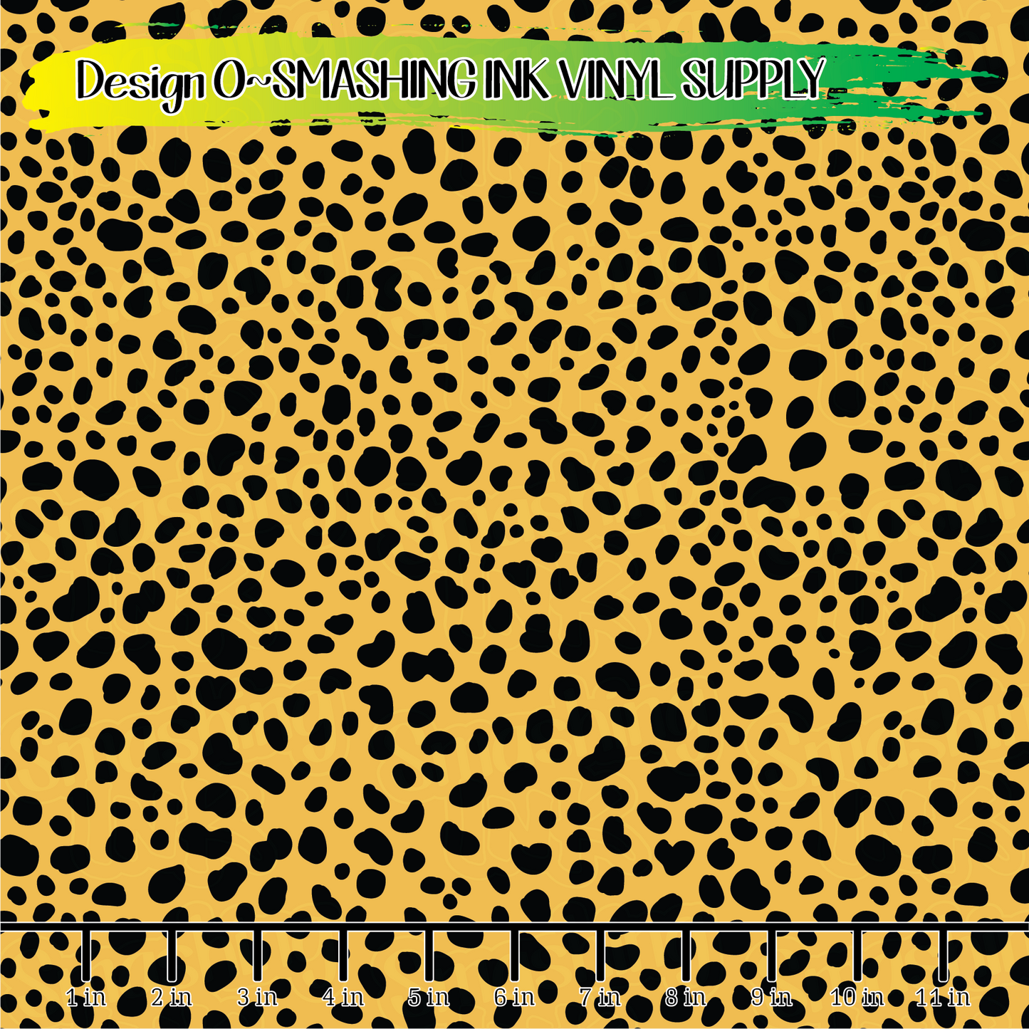 Cheetah Spots ★ Laser Safe Adhesive Film (TAT 3 BUS DAYS)