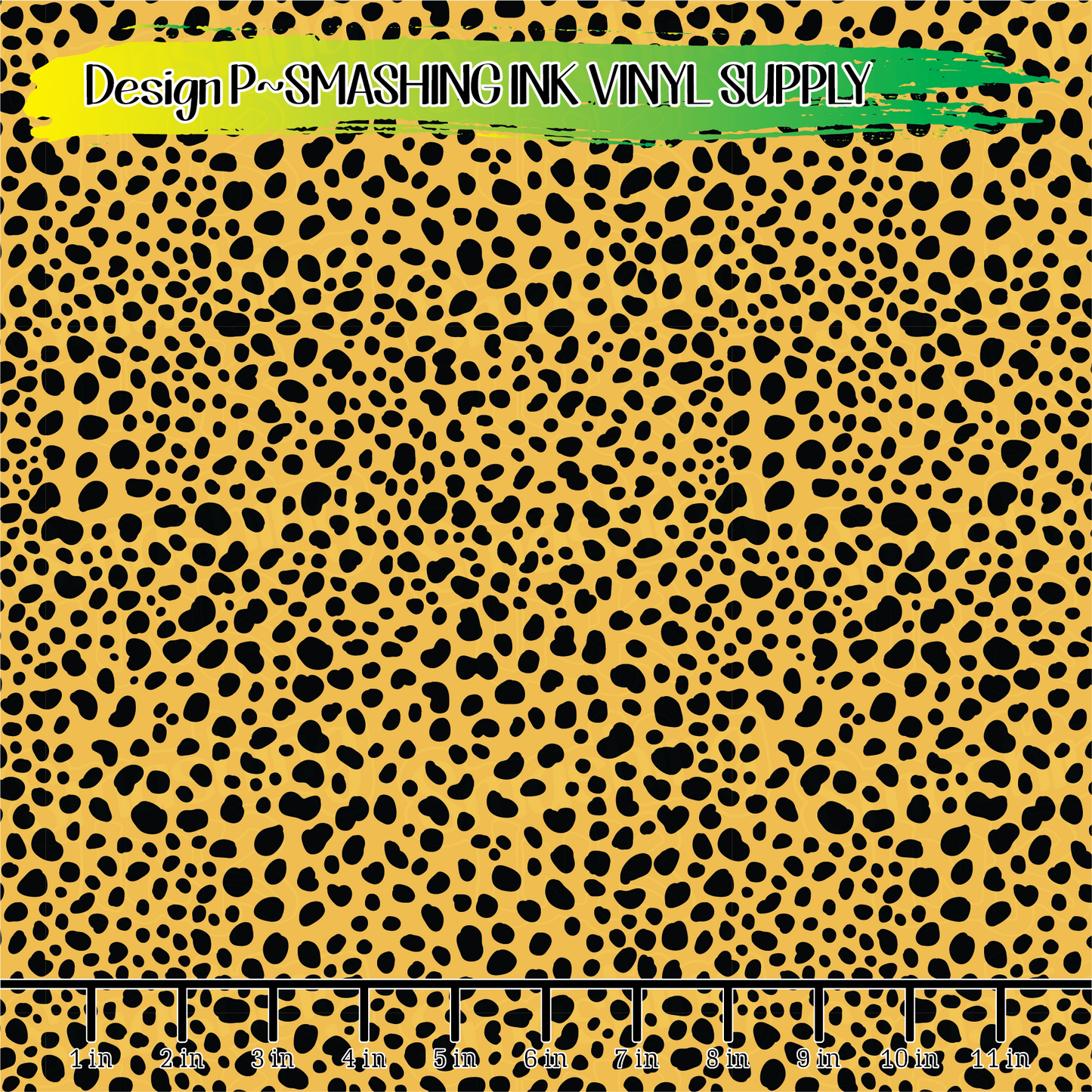 Cheetah Spots ★ Pattern Vinyl | Faux Leather | Sublimation (TAT 3 BUS DAYS)