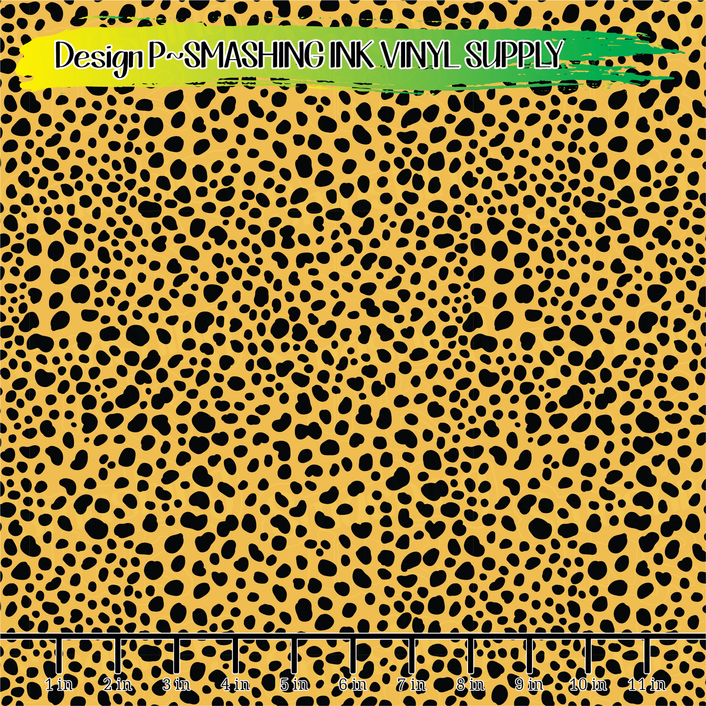 Cheetah Spots ★ Laser Safe Adhesive Film (TAT 3 BUS DAYS)