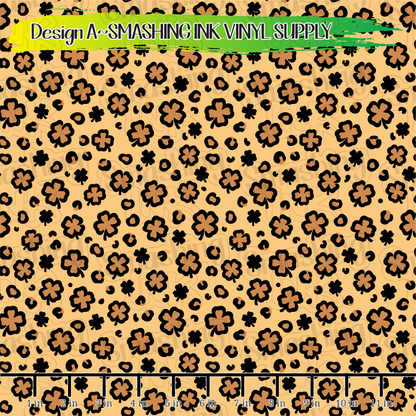 St. Pattys Leopard ★ Laser Safe Adhesive Film (TAT 3 BUS DAYS)