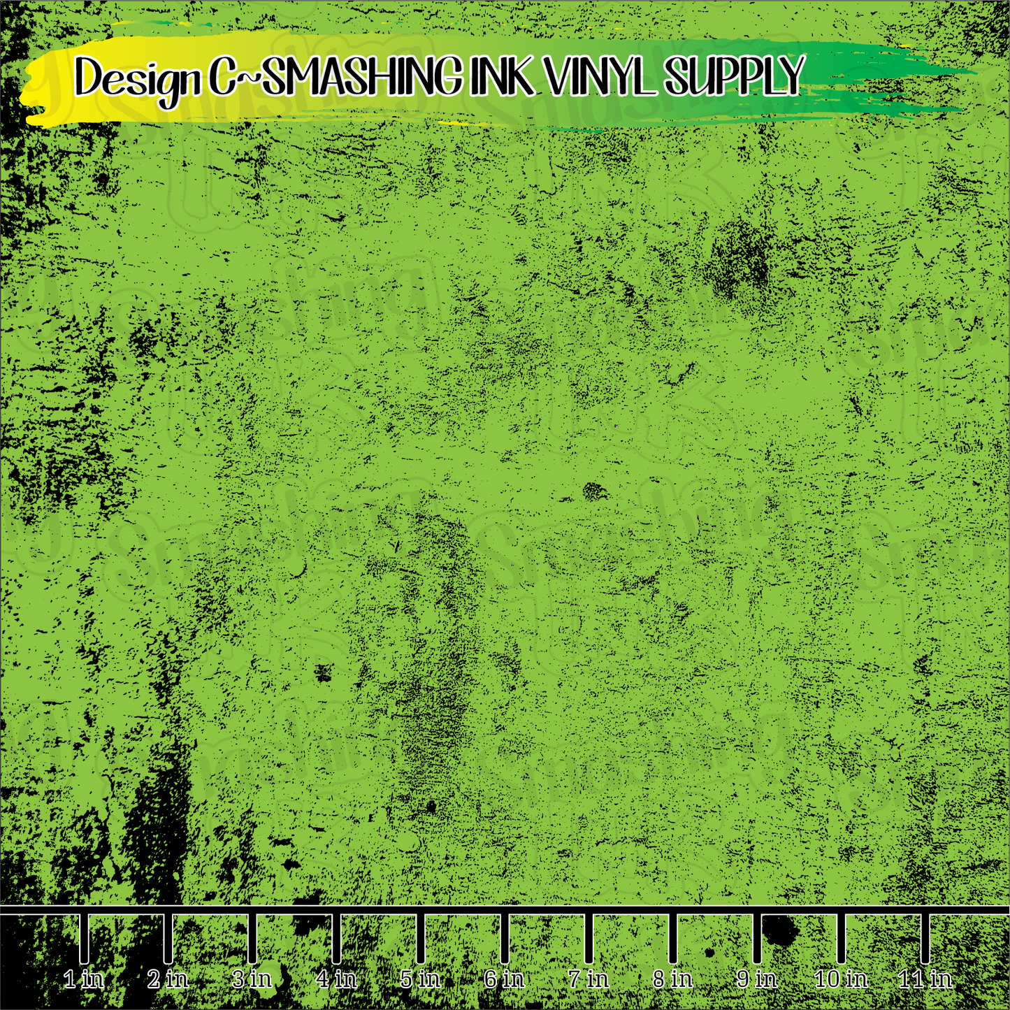 Distressed Lime Black ★ Pattern Vinyl | Faux Leather | Sublimation (TAT 3 BUS DAYS)