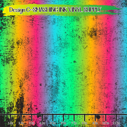 Distressed Ombre ★ Pattern Vinyl | Faux Leather | Sublimation (TAT 3 BUS DAYS)