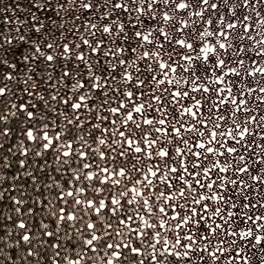 Black - Glitter Flake Htv Gf