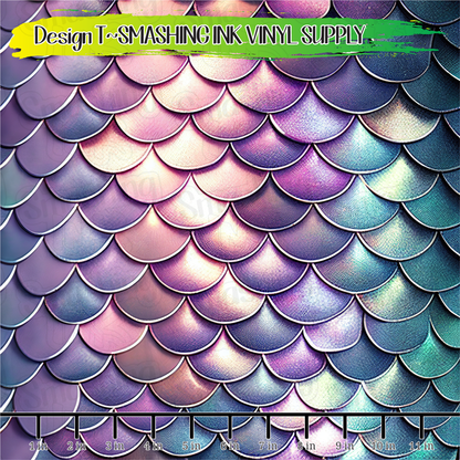 Dragon Scales ★ Pattern Vinyl | Faux Leather | Sublimation (TAT 3 BUS DAYS)