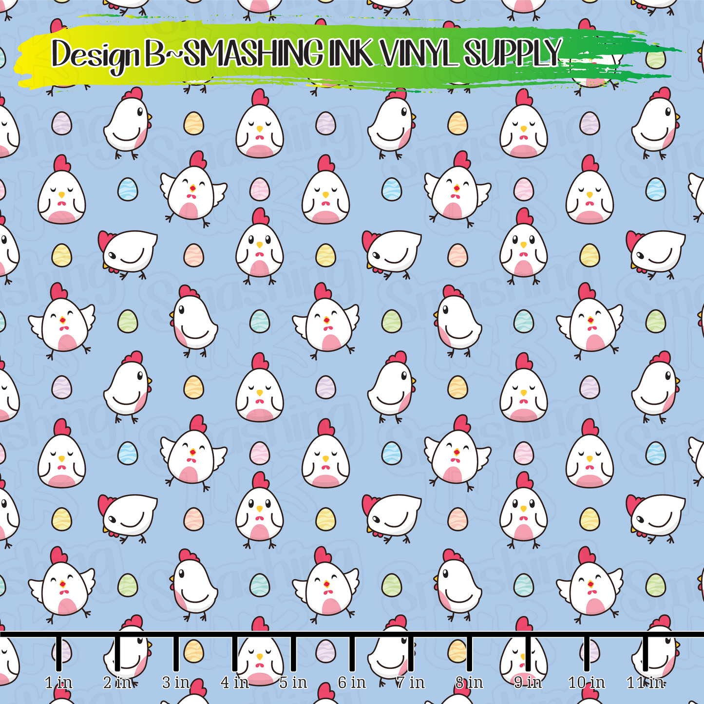 Easter Chicks ★ Laser Safe Adhesive Film (TAT 3 BUS DAYS)