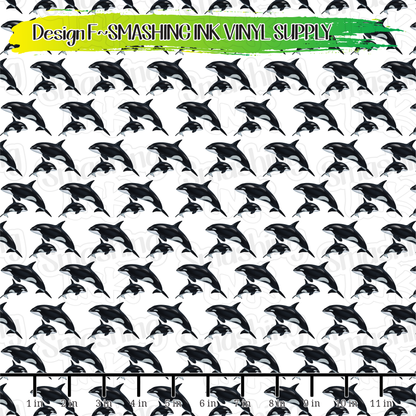 Whale Patterns ★ Laser Safe Adhesive Film (TAT 3 BUS DAYS)