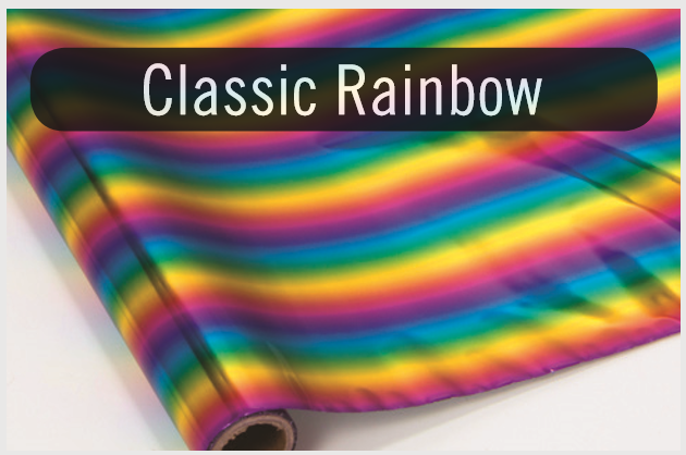 Classic Rainbow - Heat Transfer Foil Foil