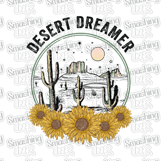 Desert Dreamer - Heat Transfer | DTF | Sublimation (TAT 3 BUS DAYS) [2B-15HTV]