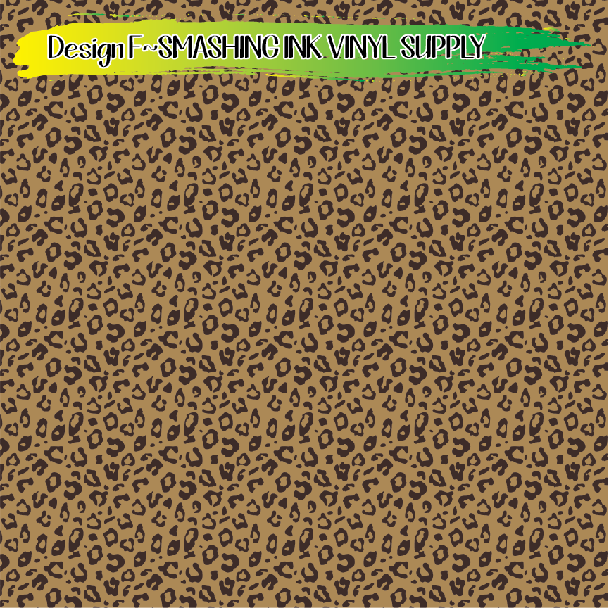 Cheetah Print ★ Laser Safe Adhesive Film (TAT 3 BUS DAYS)