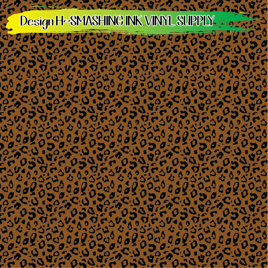 Cheetah Print ★ Laser Safe Adhesive Film (TAT 3 BUS DAYS)