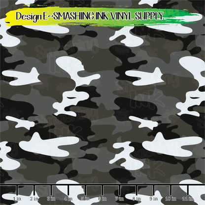 Grey Camo ★ Laser Safe Adhesive Film (TAT 3 BUS DAYS)