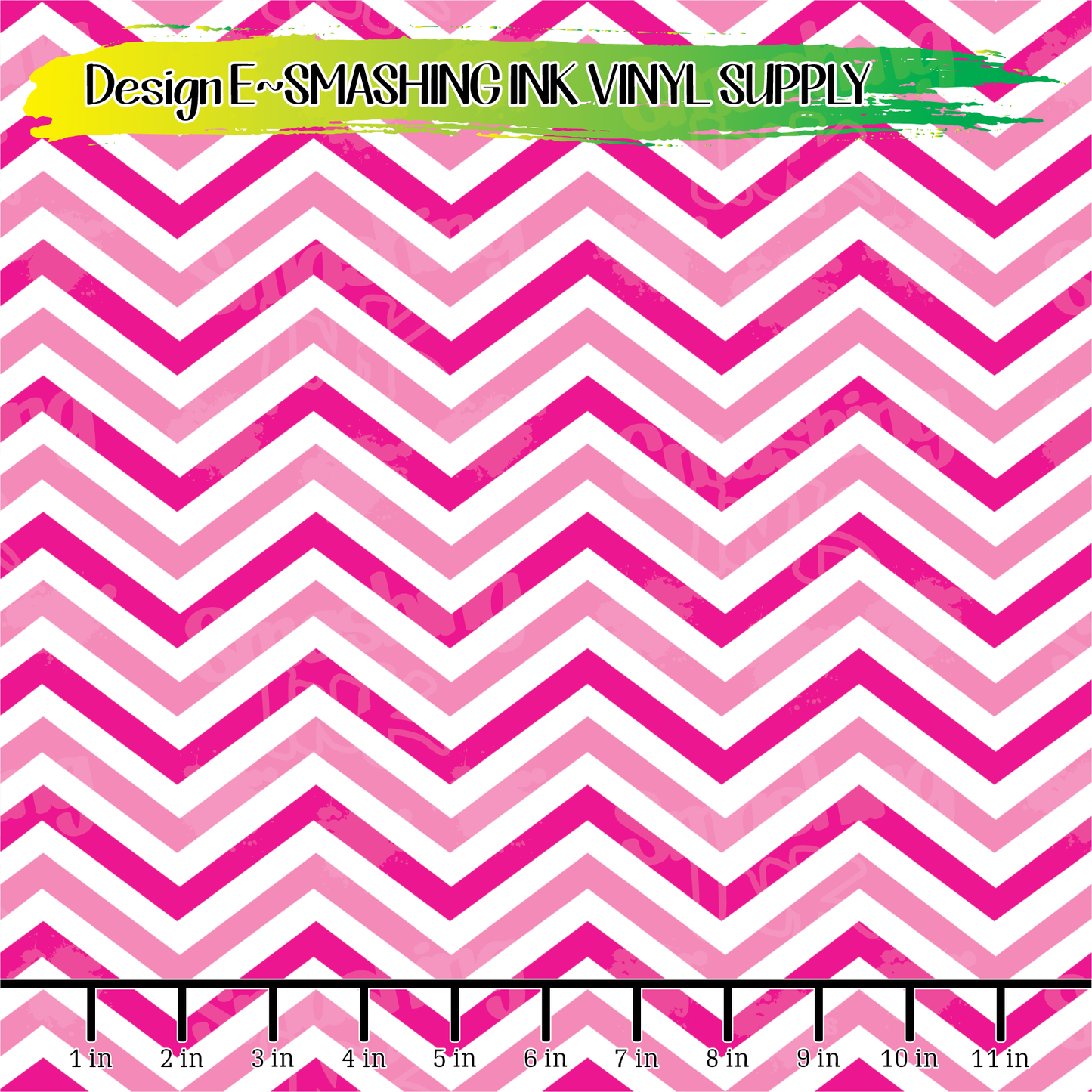 Pink Chevron ★ Laser Safe Adhesive Film (TAT 3 BUS DAYS)