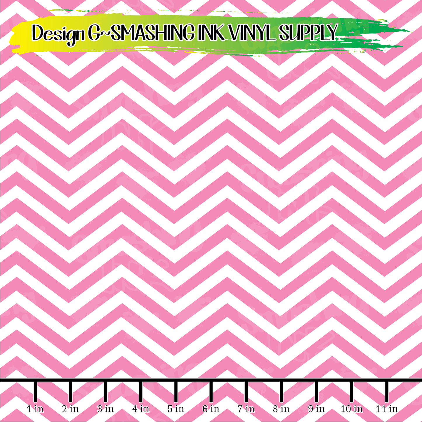 Pink Chevron ★ Laser Safe Adhesive Film (TAT 3 BUS DAYS)