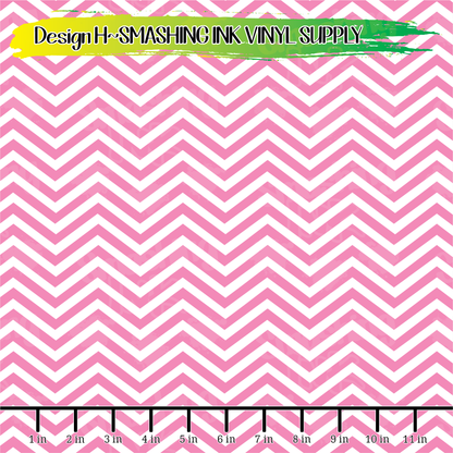 Pink Chevron ★ Laser Safe Adhesive Film (TAT 3 BUS DAYS)