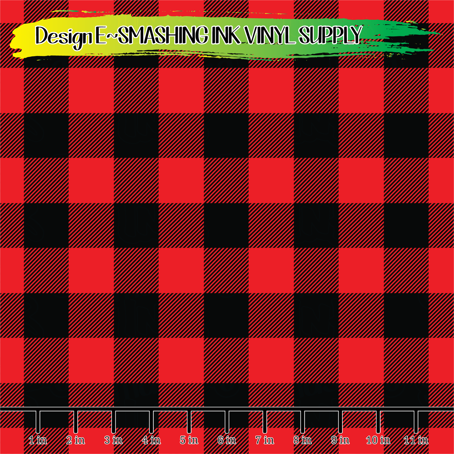 Buffalo Plaid ★ Pattern Vinyl | Faux Leather | Sublimation (TAT 3 BUS DAYS)