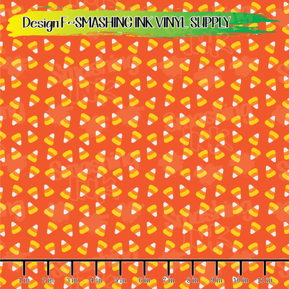 Candy Corn ★ Pattern Vinyl | Faux Leather | Sublimation (TAT 3 BUS DAYS)