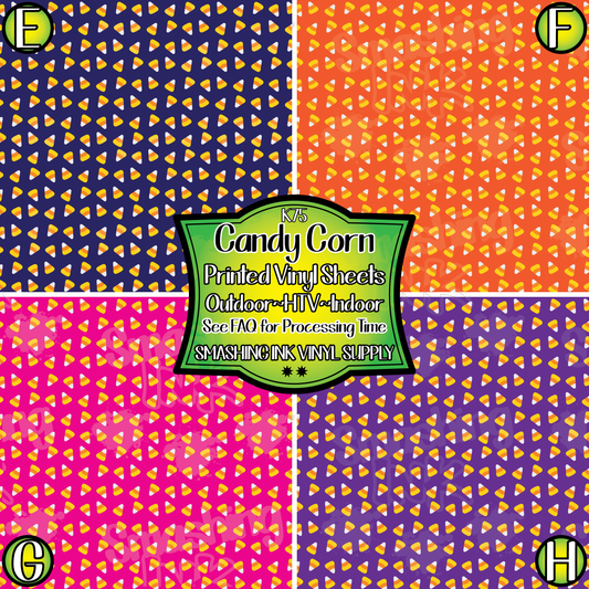 Candy Corn ★ Laser Safe Adhesive Film (TAT 3 BUS DAYS)