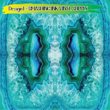 Geode Swirls ★ Pattern Vinyl | Faux Leather | Sublimation (TAT 3 BUS DAYS)
