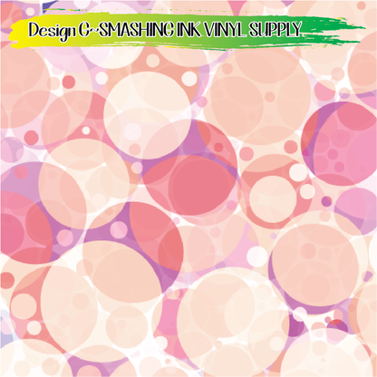 Bubbles Pattern ★ Laser Safe Adhesive Film (TAT 3 BUS DAYS)