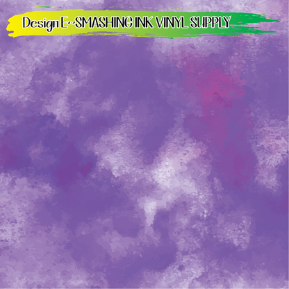 Purple Watercolor ★ Laser Safe Adhesive Film (TAT 3 BUS DAYS)