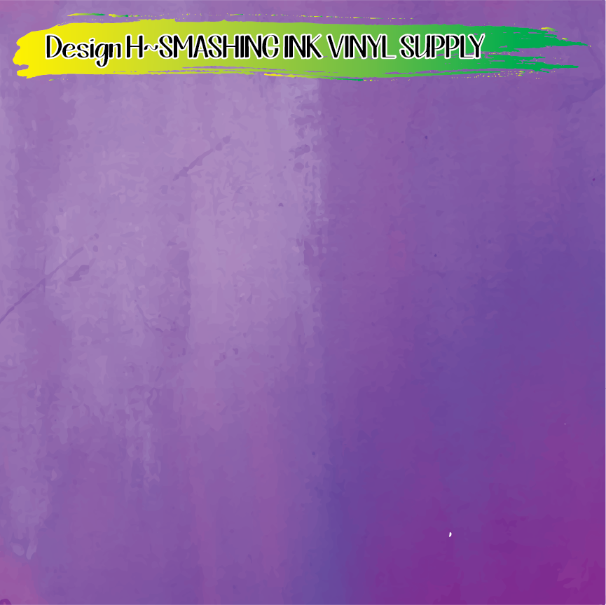 Purple Watercolor ★ Pattern Vinyl | Faux Leather | Sublimation (TAT 3 BUS DAYS)