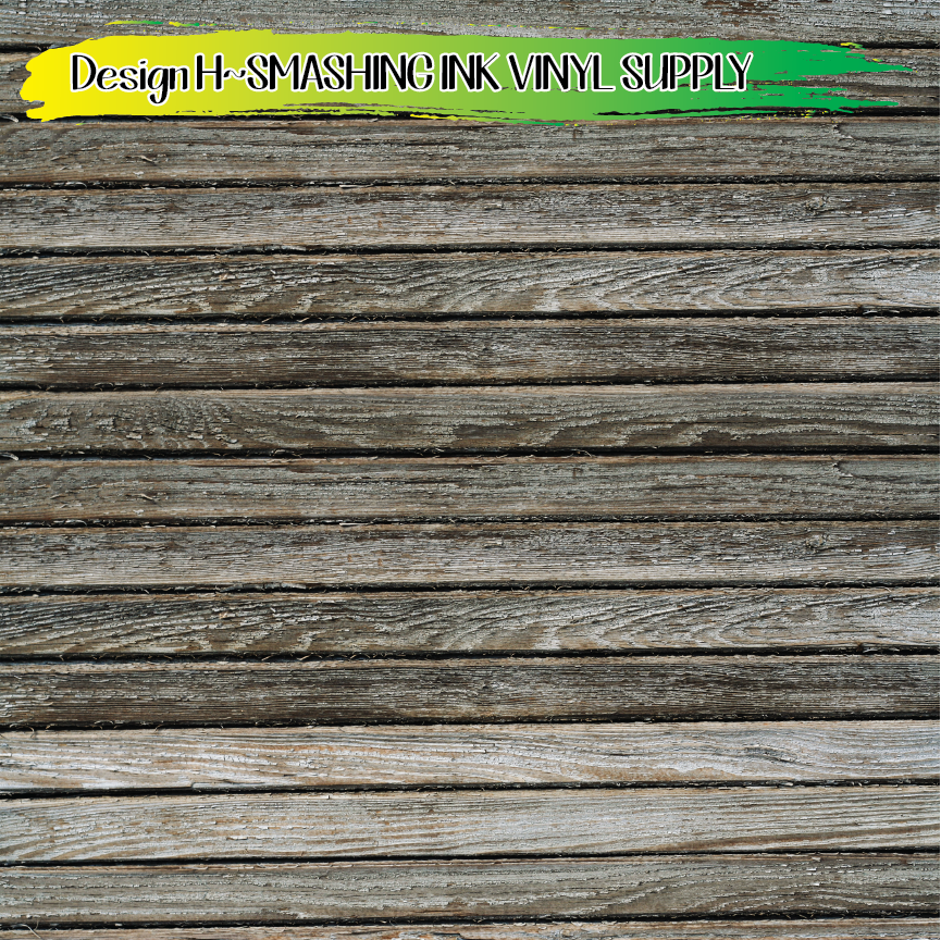 Grey Wood ★ Pattern Vinyl | Faux Leather | Sublimation (TAT 3 BUS DAYS)