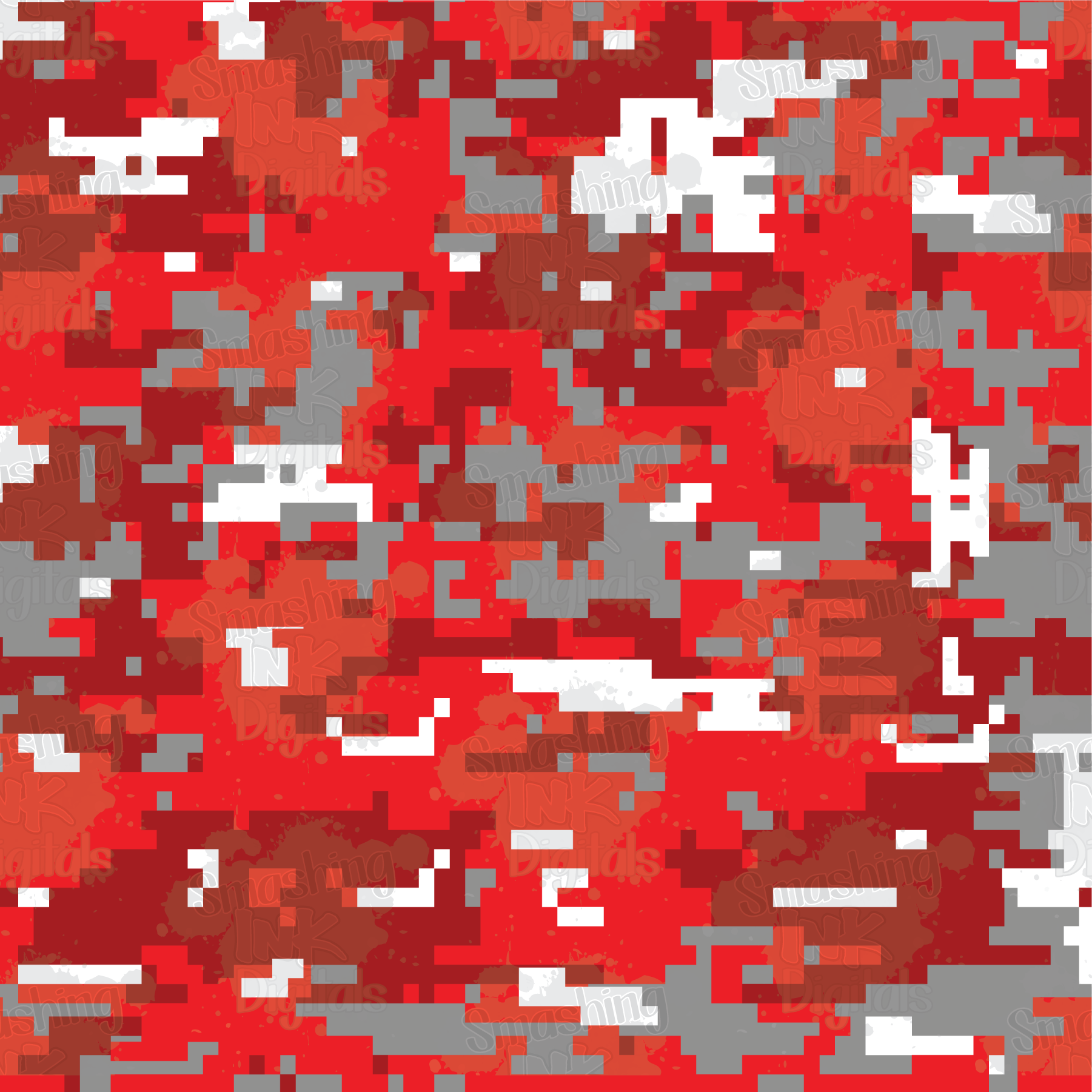 Camo Notebook: Blood Red Camouflage, 144 Pages