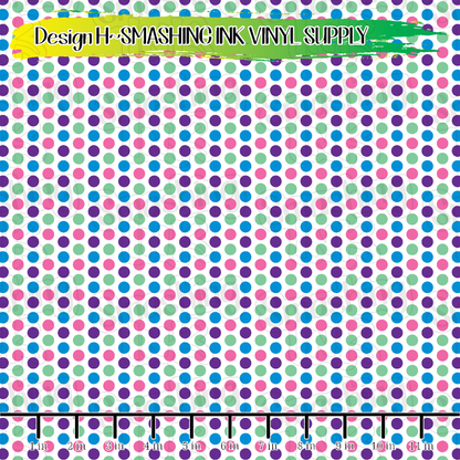 Colorful Dots ★ Laser Safe Adhesive Film (TAT 3 BUS DAYS)