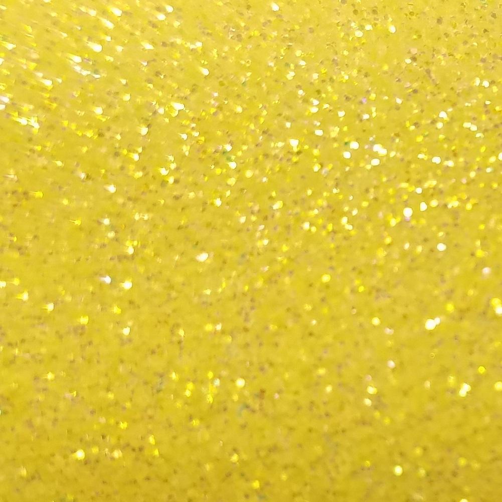 Fl Yellow - Glitter Flake Htv Gf