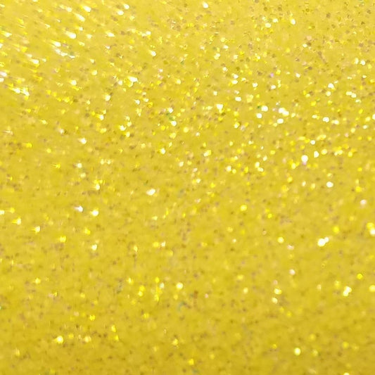 Fl Yellow - Glitter Flake Htv Gf