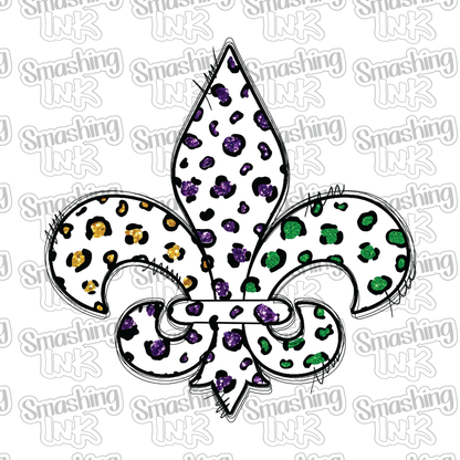 Fleur-de-lis - Heat Transfer | DTF | Sublimation (TAT 3 BUS DAYS) [4M-11HTV]