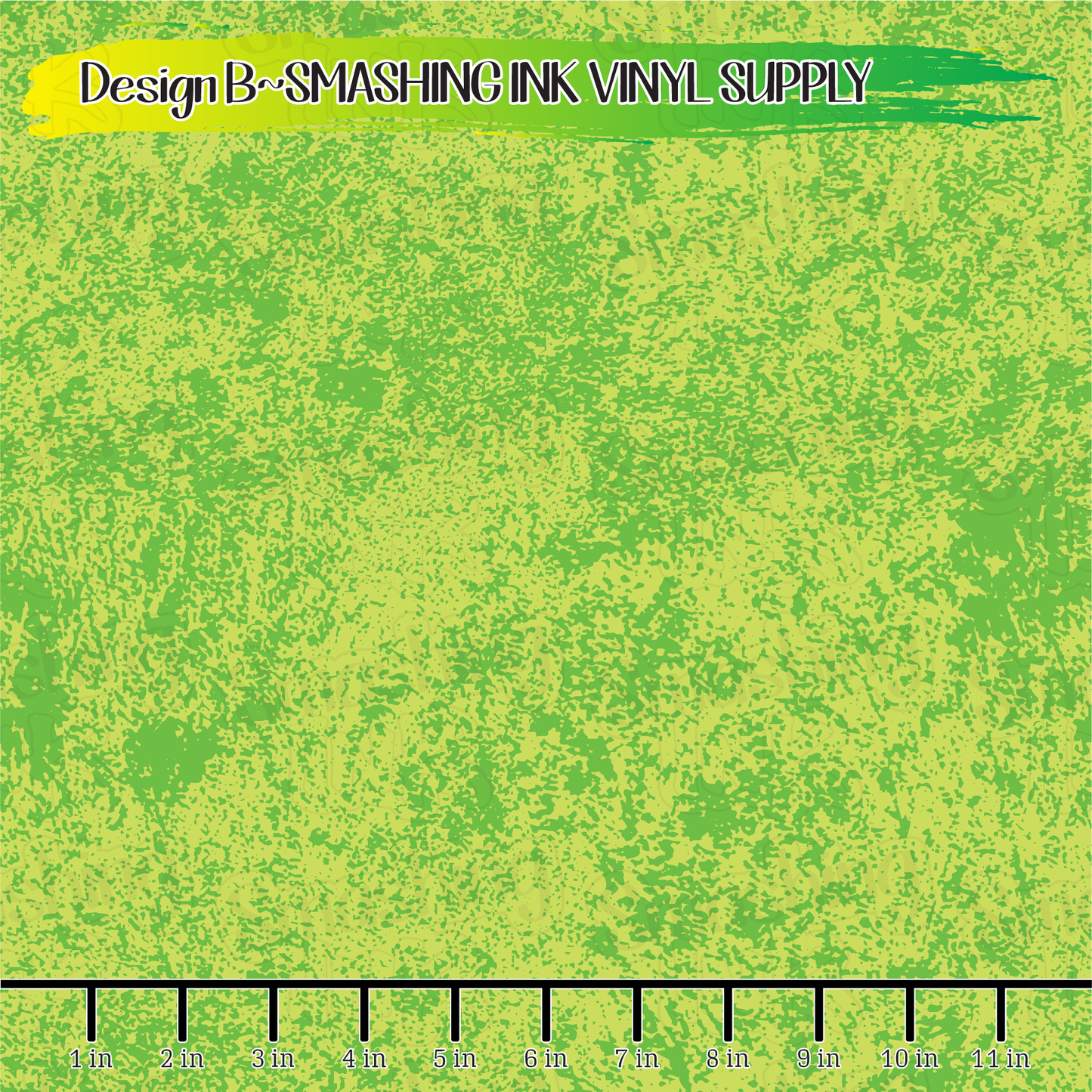 Lime Grunge ★ Pattern Vinyl | Faux Leather | Sublimation (TAT 3 BUS DAYS)