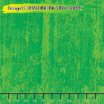 Green Grunge ★ Pattern Vinyl | Faux Leather | Sublimation (TAT 3 BUS DAYS)