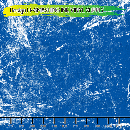 Blue White Grunge ★ Pattern Vinyl | Faux Leather | Sublimation (TAT 3 BUS DAYS)